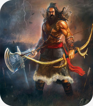 Warrior Parashuram ready for battle